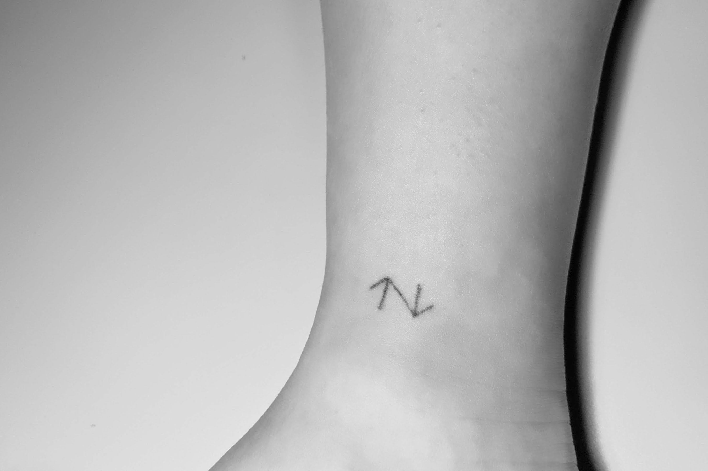 Tattoo of arrows